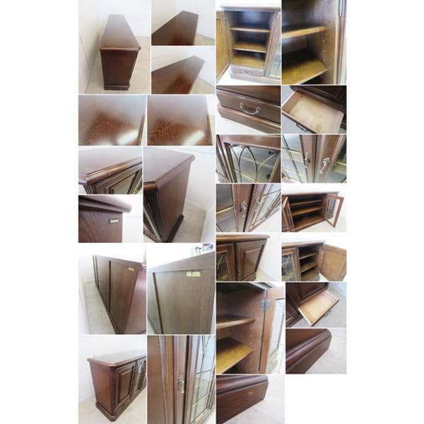 美品■カリモク■ドマーニ■クイーンズライフ■サイドボード■リビングボード■オーク