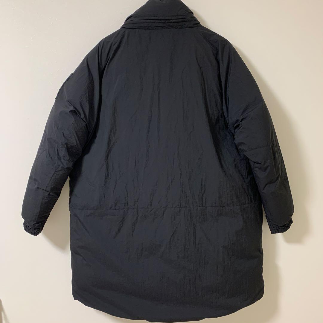 【ワイルドシングス】メンズ　モンスターパーカー　ダウンジャケット　黒　Ｌ