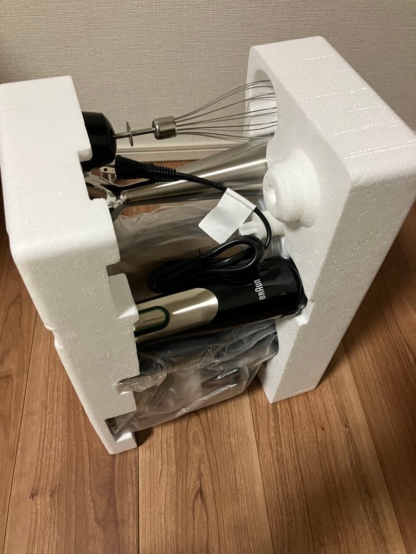 【新品未使用】BRAUN ハンドブレンダー MQ775 マルチクイック7