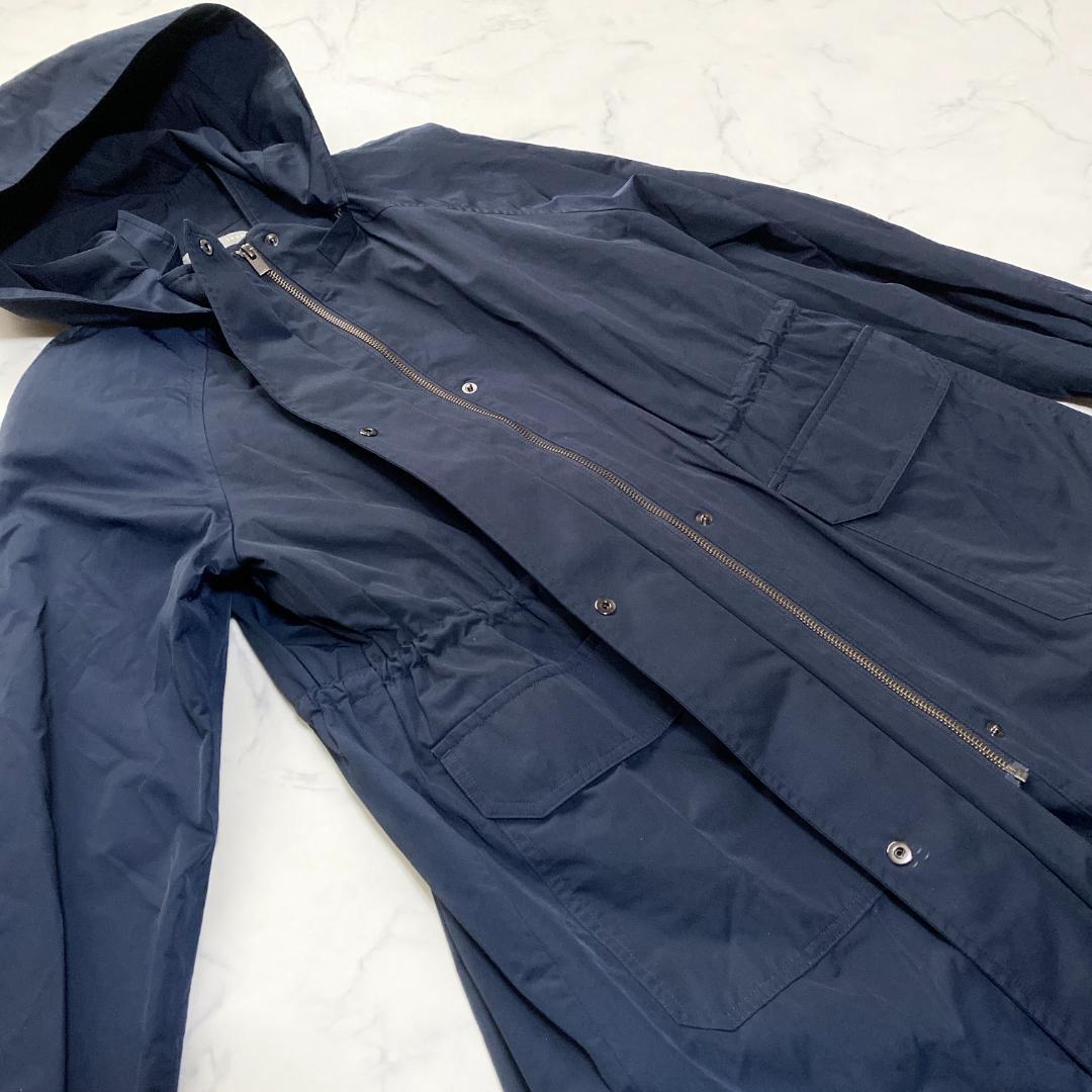 セオリーリュクス ミリタリー モッズコート ライナー付き 40 ネイビー