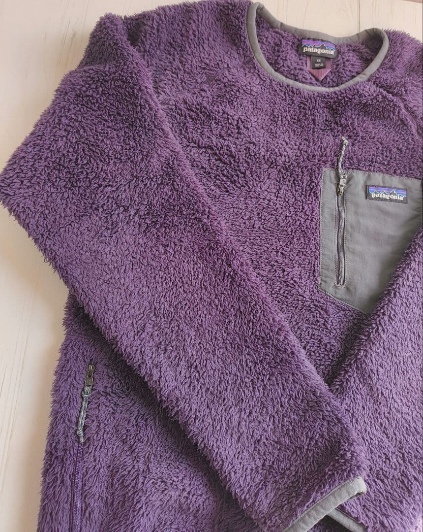 美品！ パタゴニア ロスガトスクルー　パープル　XS