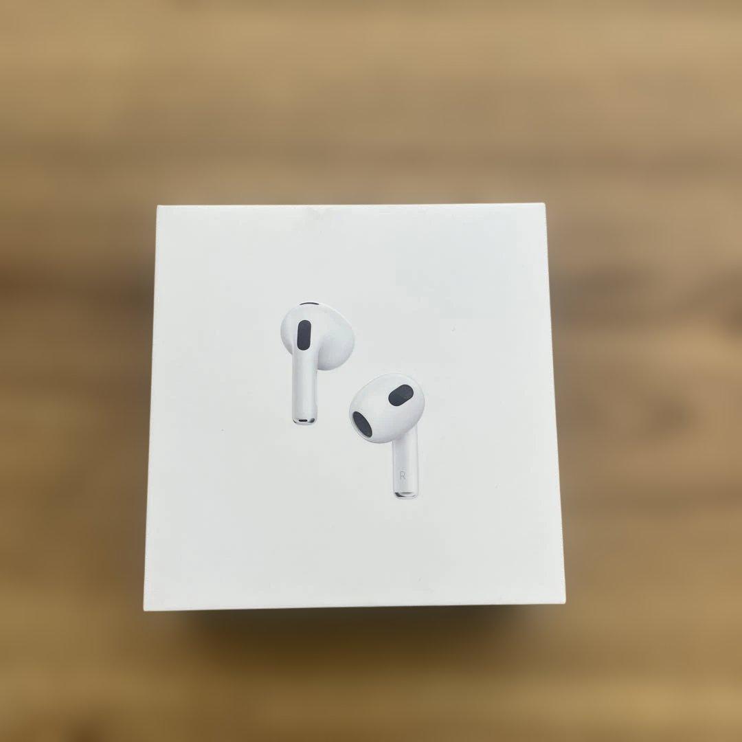 AirPods本体 ホワイト 充電ケース付き　充電コード付き