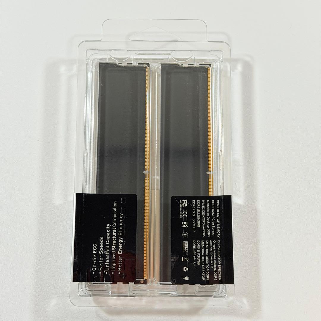 【新品未開封】Team DDR5-6400 32GBメモリ（16GBx2）