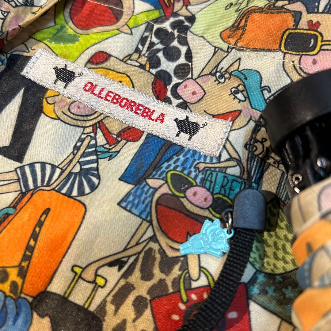 【ピンキー】 アルベロベロのケース付き折りたたみ傘