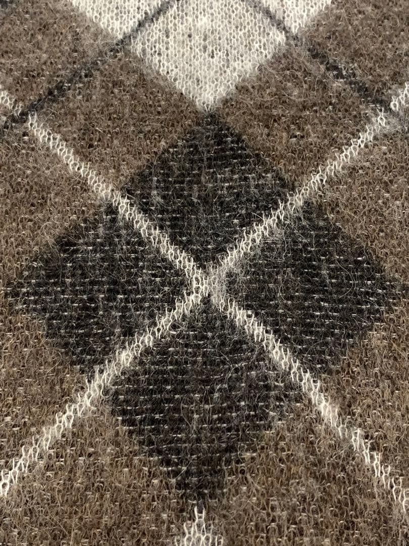 FRAMeWORK フレームワーク アーガイル柄 ベスト