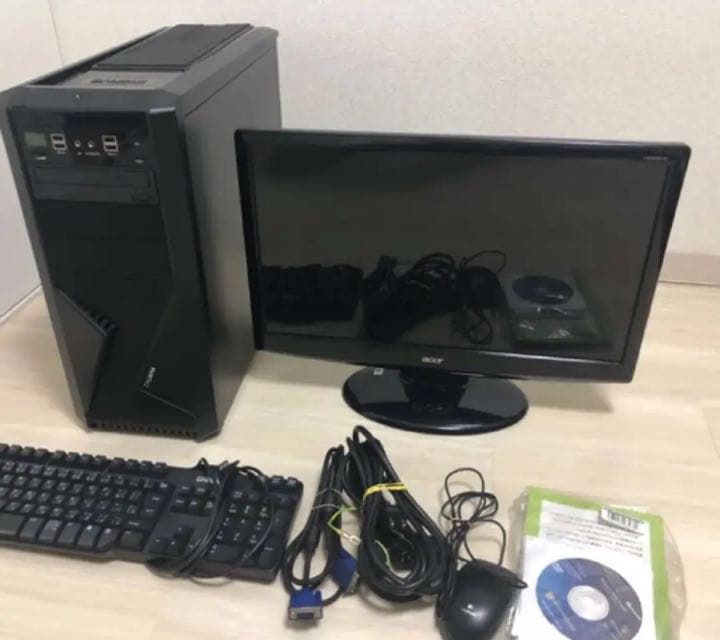 【値下げ中】万能PC Win7 core i5-3570K 8GB 1TB