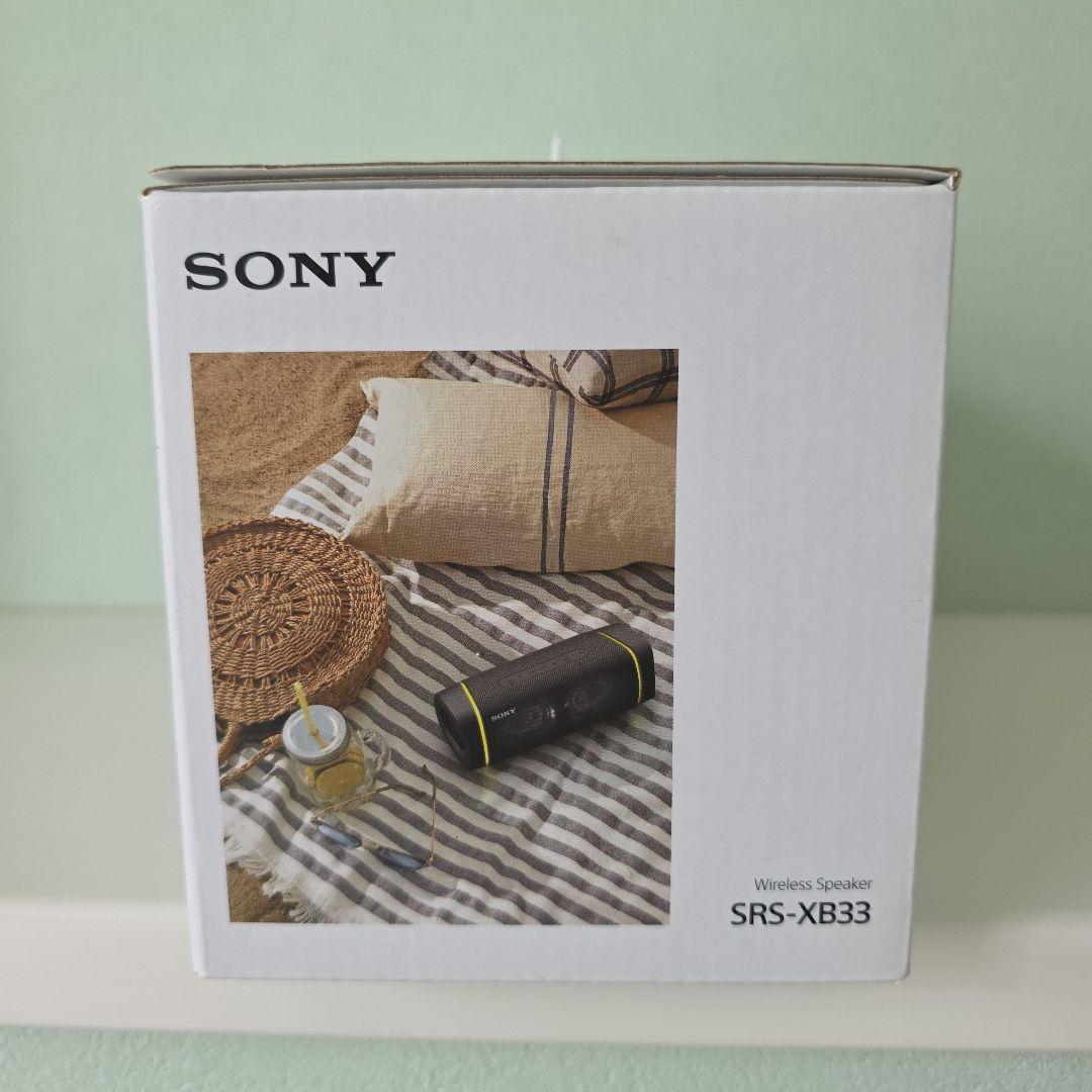 新品！SONY SRS-XB33 ワイヤレススピーカー
