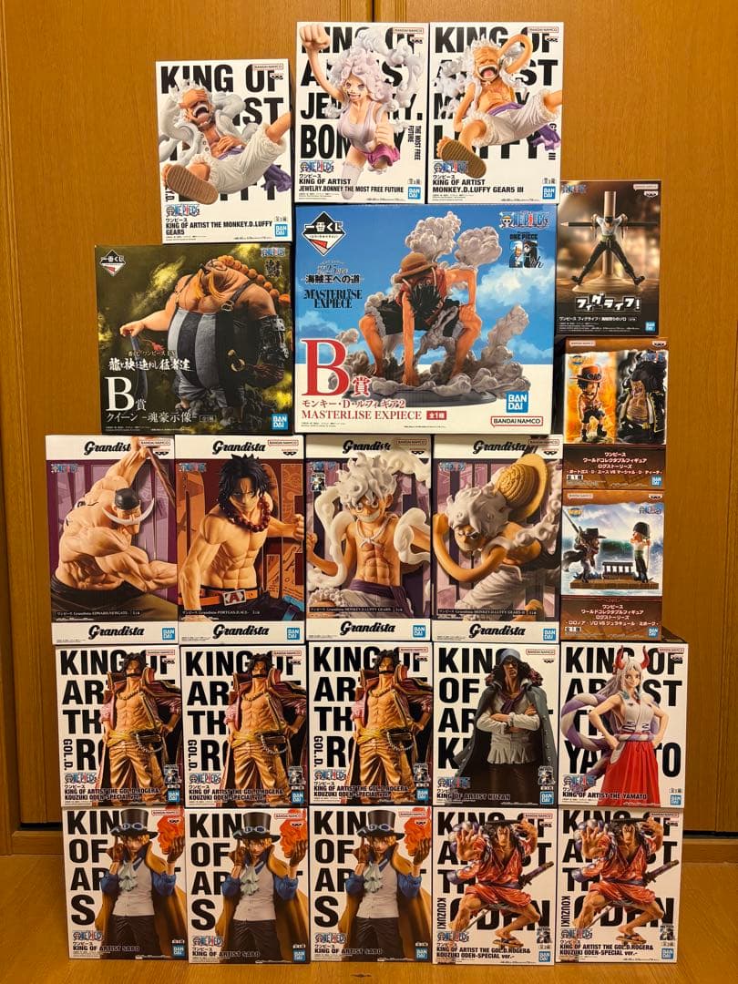 ワンピース　一番くじ　ギア2 kingofartist ボニー　ニカ　ギア5