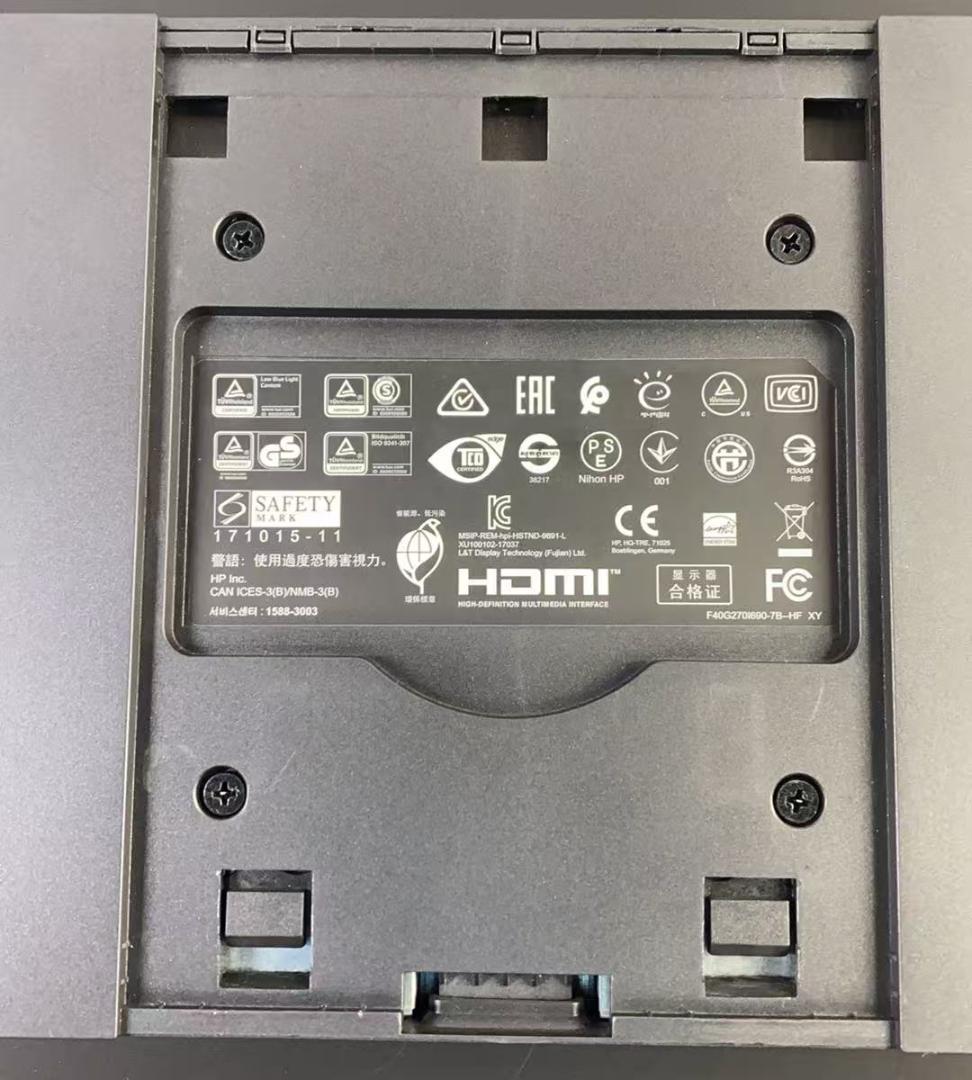 高*橋様 HP Z27n G2 27インチ モニター Type-C