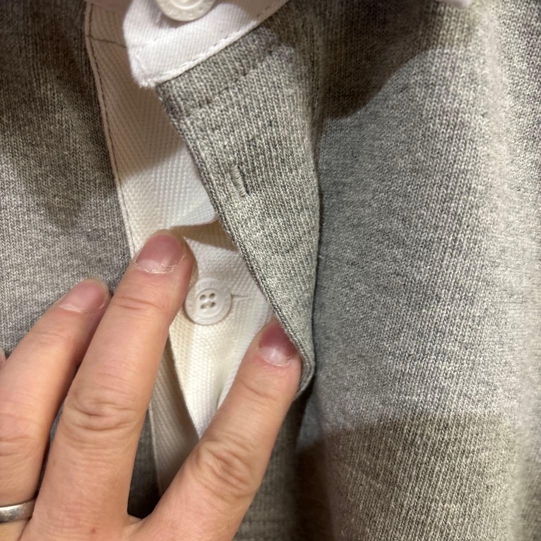 Nack1009(断捨離中) BARBARIAN グレー ラガーシャツ