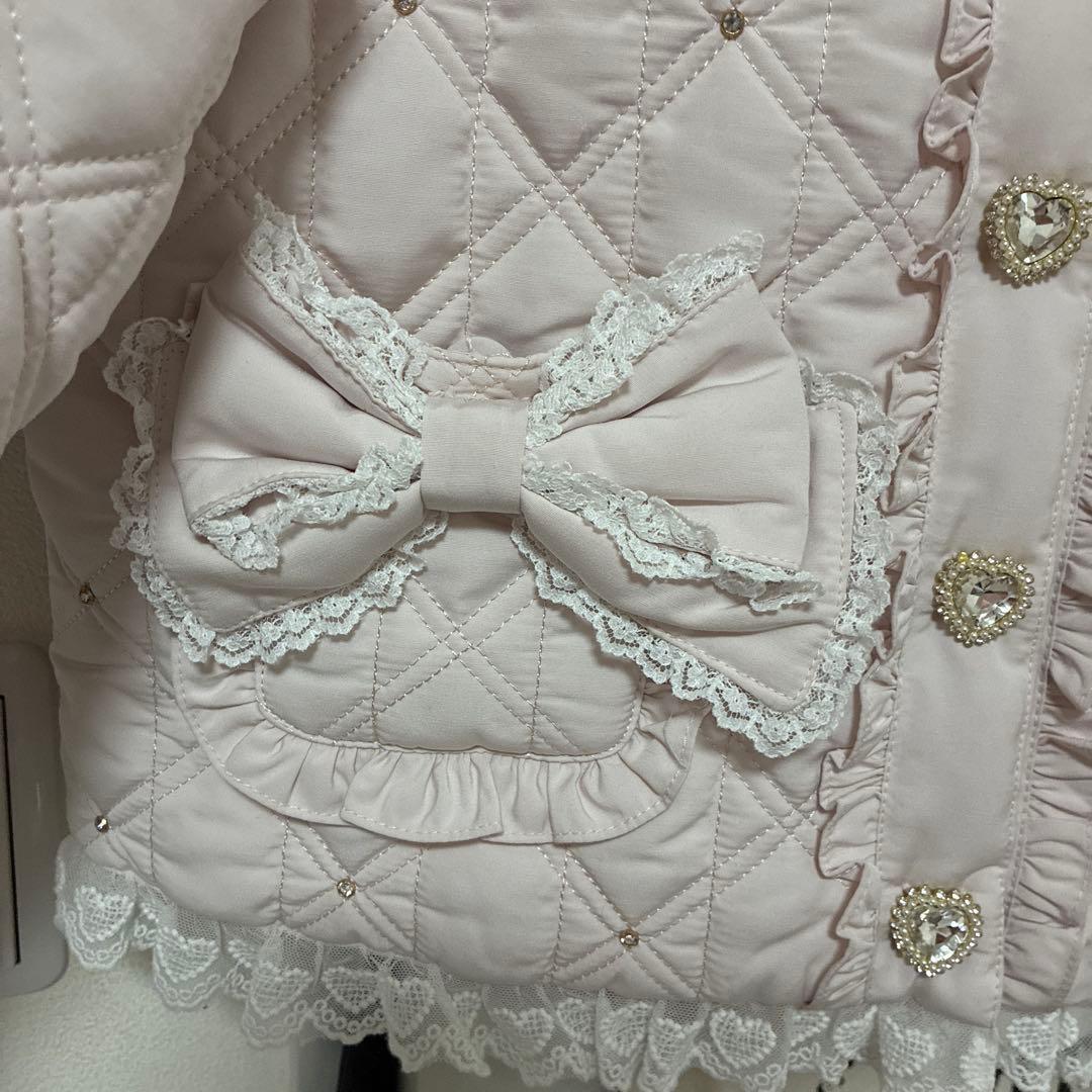 リズリサ LIZ LISA キルティングショートブルゾン　ピンク　完売　姫系