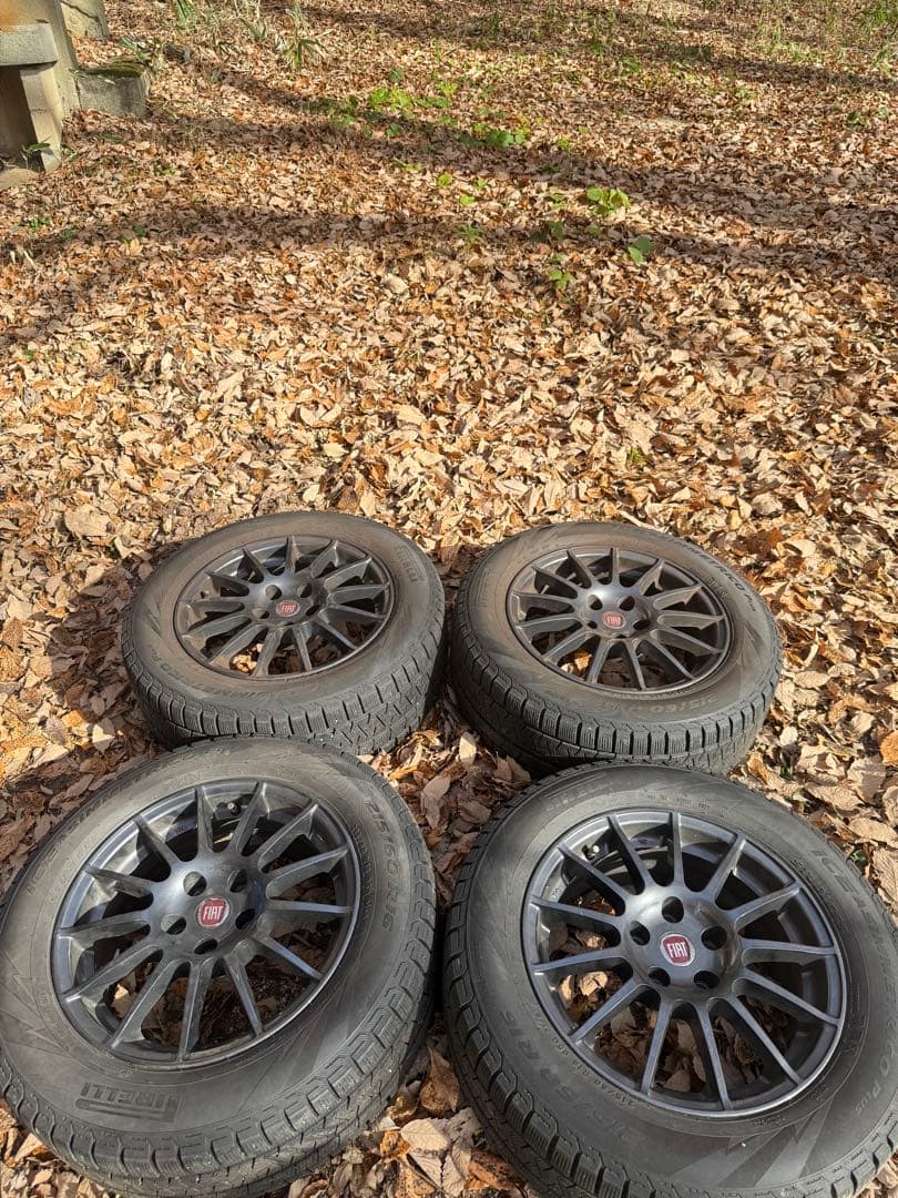 hase様　500Xスタッドレスタイヤ①