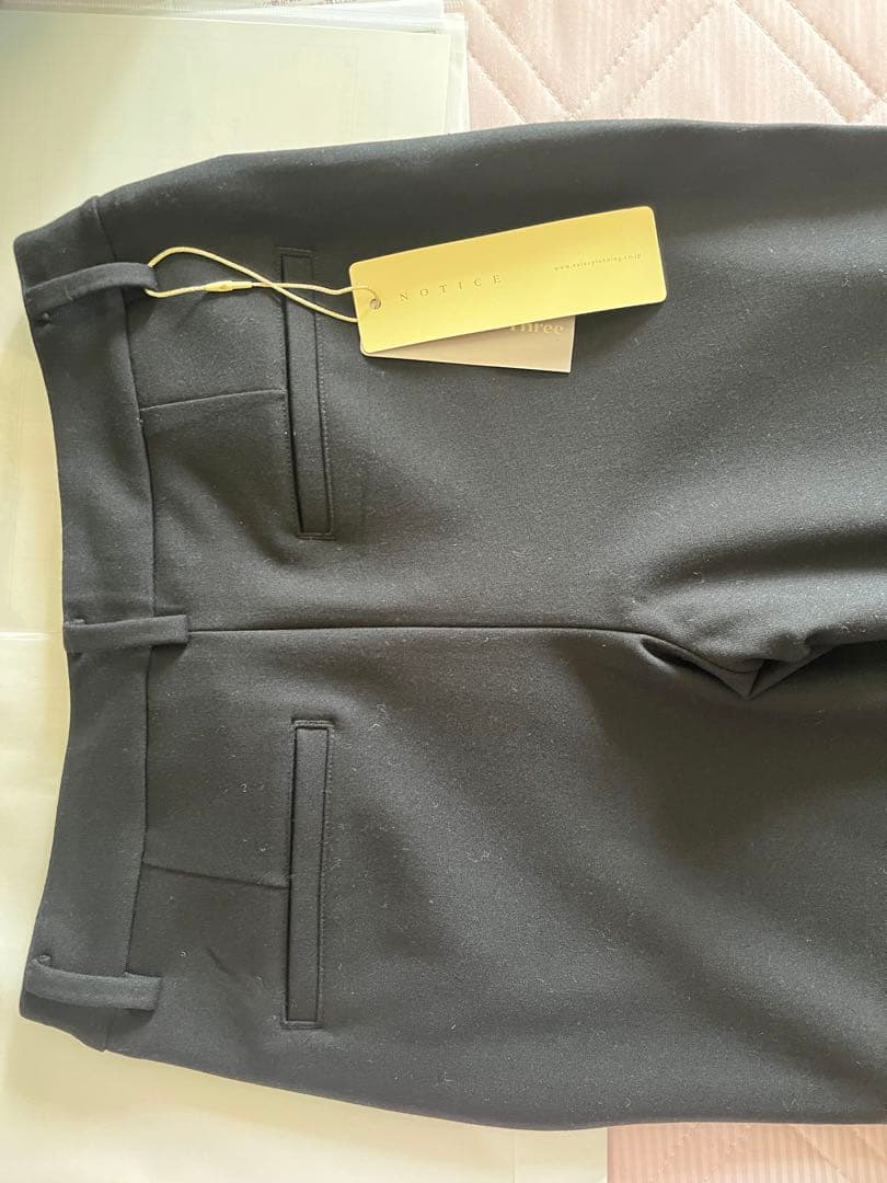 ビースリー シアバターパンツ　黒　32未着用