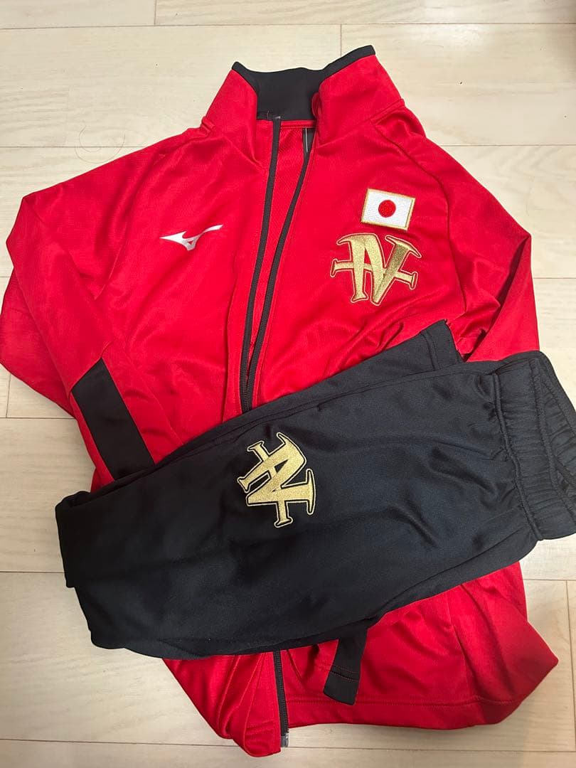 ミズノ 井上尚弥選手 世界戦モデル 限定品セットアップジャージ