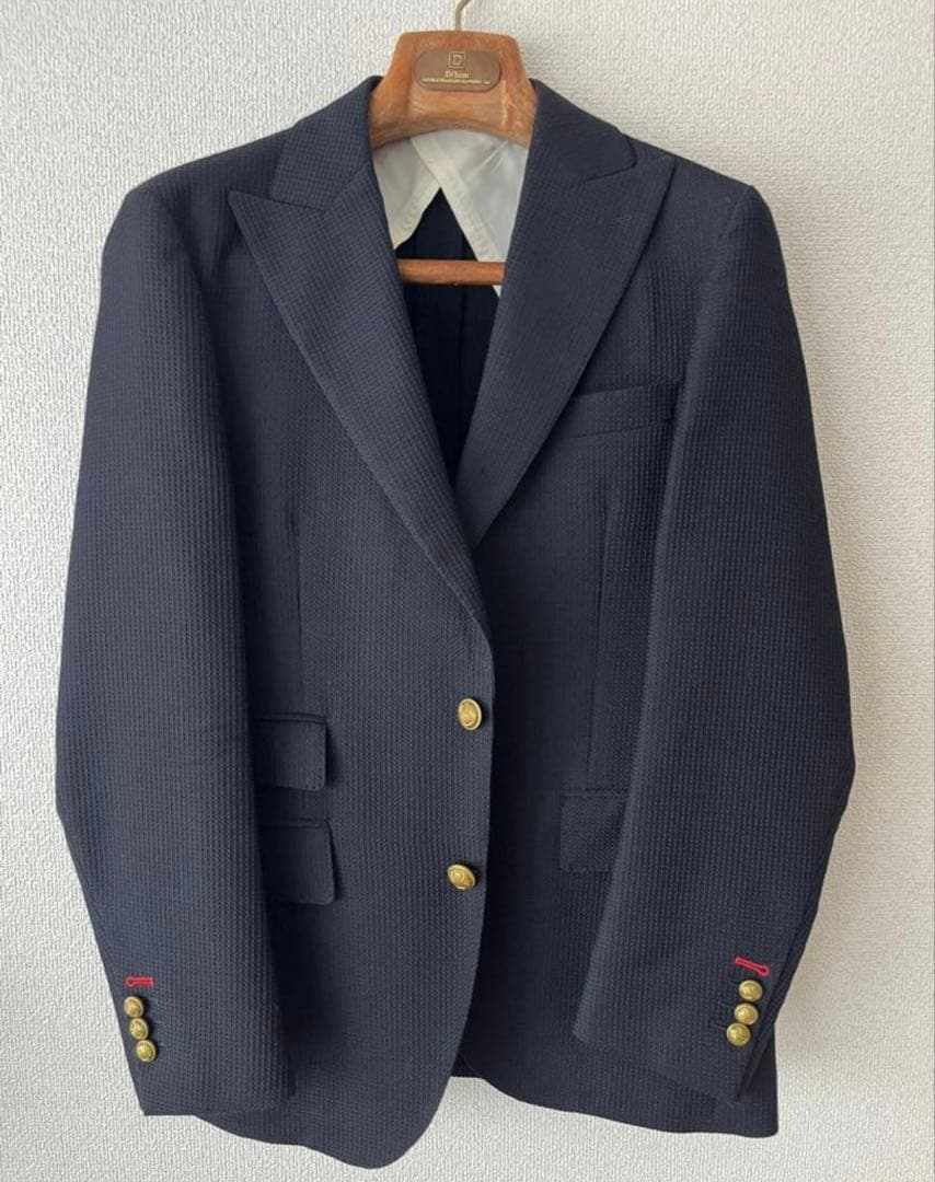 売り切り価格！D/him 紺ブレ