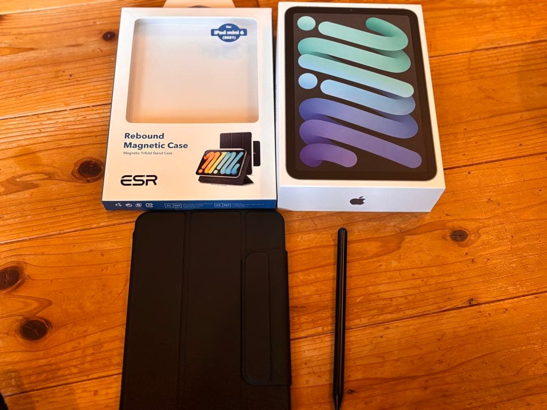 iPad mini (第6世代) ESRマグネットケース付き　wifi 64GB