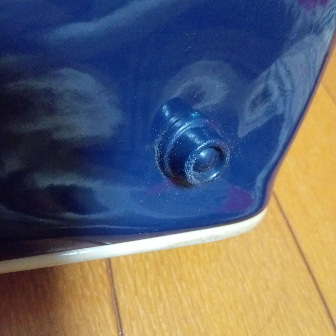 K*M様 asics TIGER エナメル ボストンバッグ ネイビー　ヴィンテー