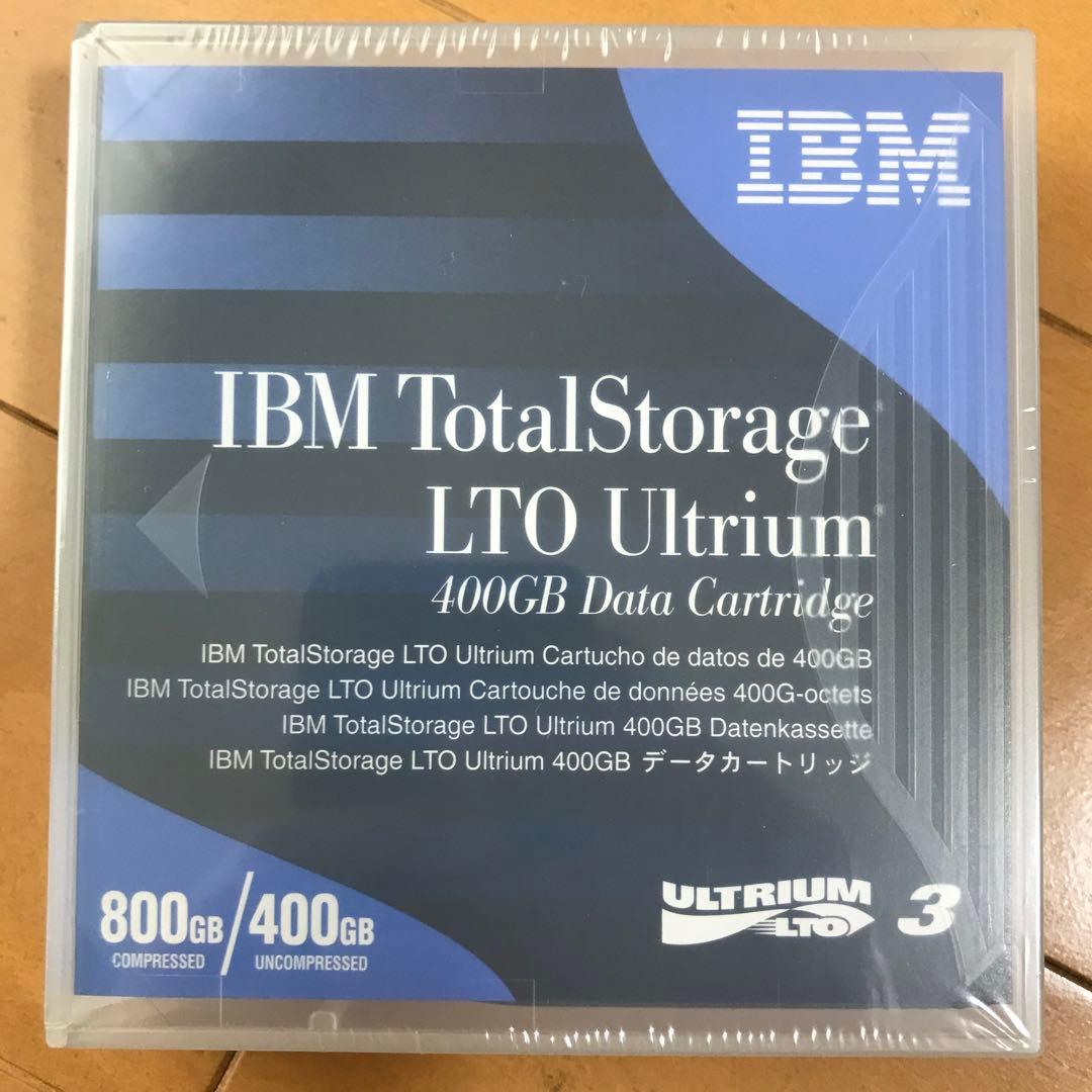 IBM LTO3 データカートリッジ 10本（未開封）