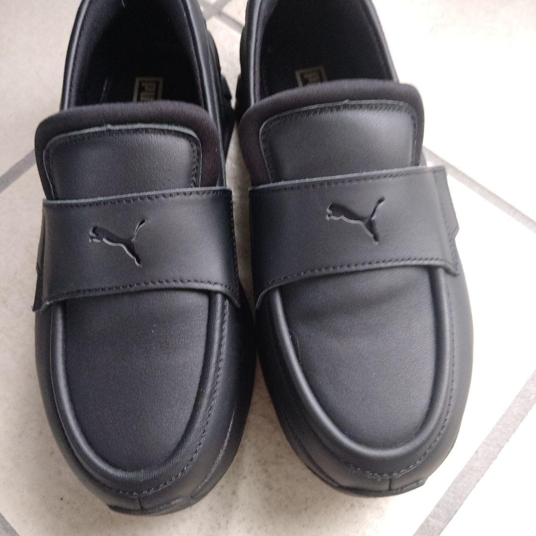 PUMA ブラック ローファー