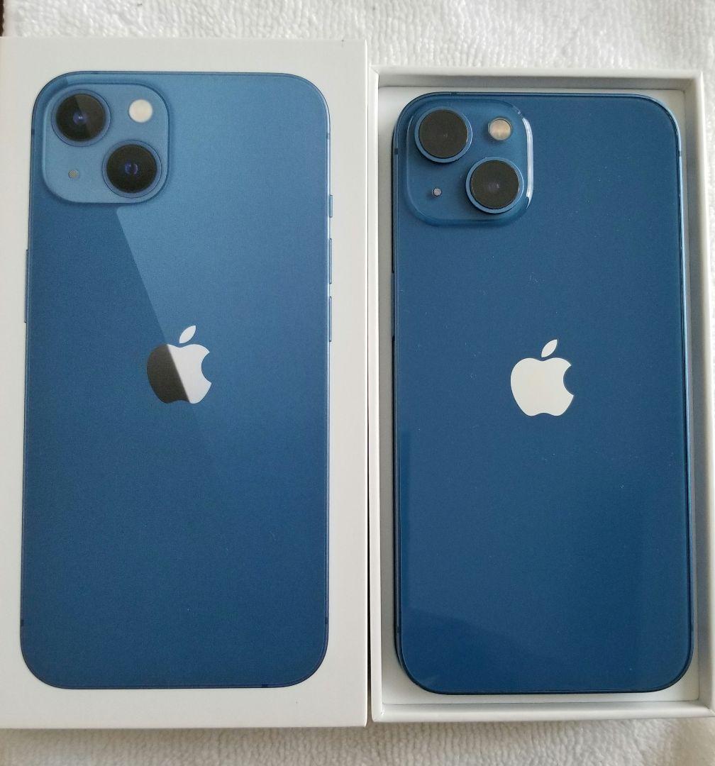 Apple iPhone 13 512GB 青 本体