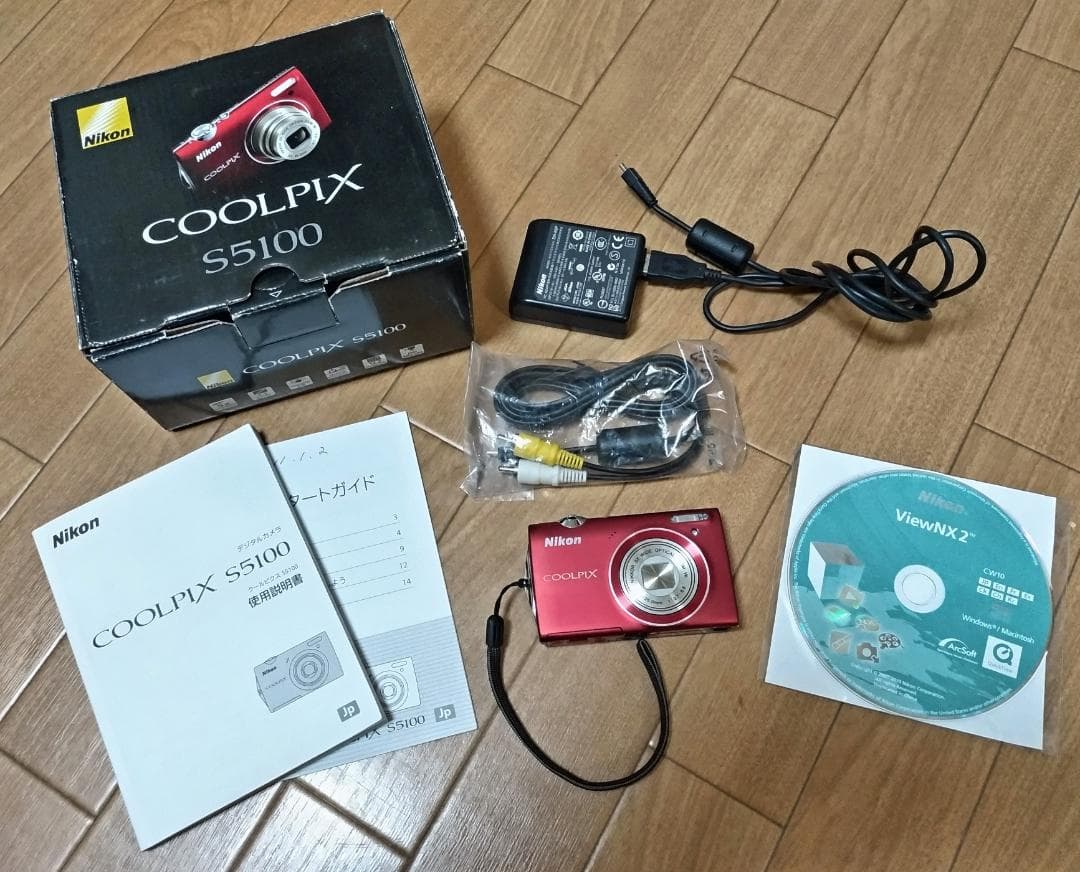 【美品】動作確認 ニコン NIKON デジカメ COOLPIX S5100