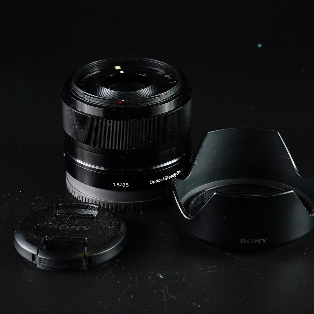 【美品】動作◎ SONY E 35mm F1.8 OSS 神レンズ 029