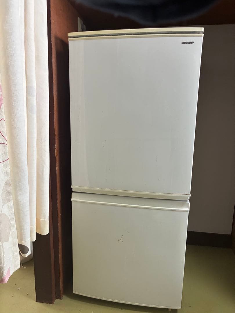 SHARP ノンフロスト冷蔵庫 SJ-DA14D-W