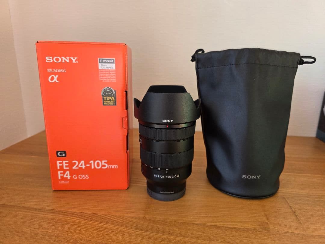 ソニーFE24−105MM F4Gレンズ
