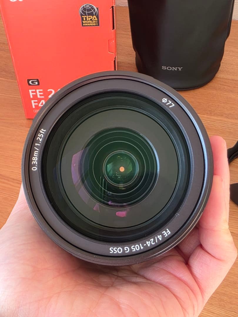 ソニーFE24−105MM F4Gレンズ
