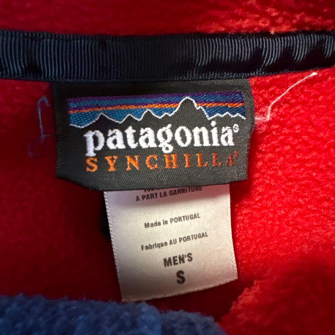 パタゴニア　シンチラ　フリース　ジップ　ジャケット　古着　00s