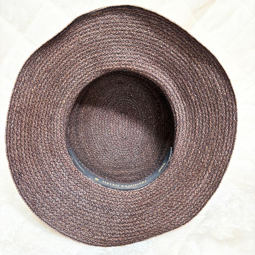 ✨美品✨ヘレンカミンスキー　プロバンス8 ストローハット　麦わら帽子　ラフィア