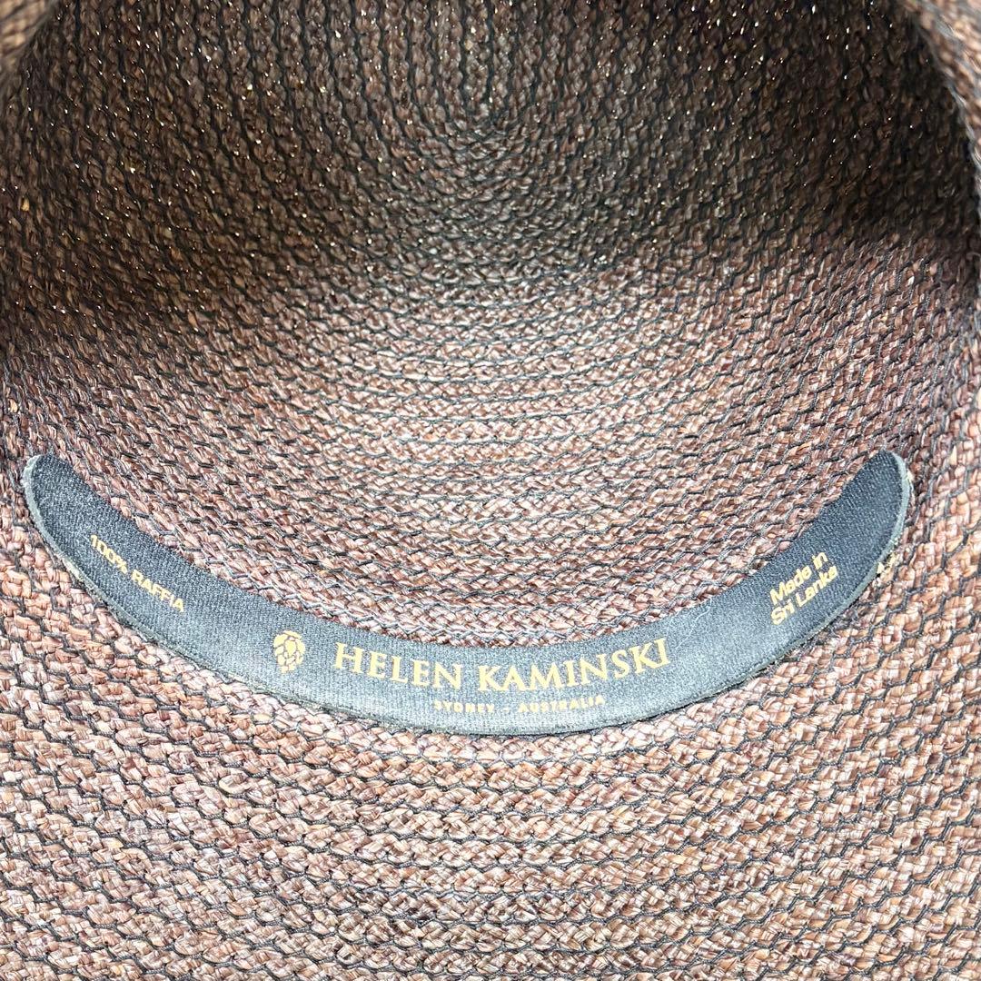 ✨美品✨ヘレンカミンスキー　プロバンス8 ストローハット　麦わら帽子　ラフィア