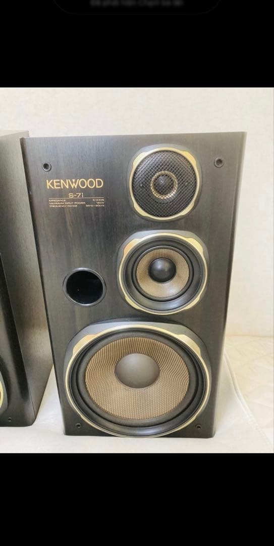 ケンウッド　高級スピーカー　左右ペア　S-7i LR 140W 6Ω 送料無料