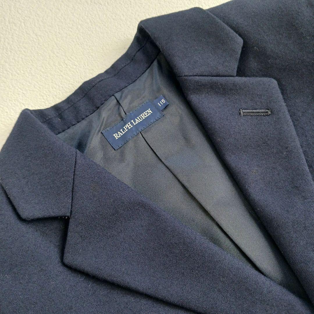 ラルフローレン他　キッズ　110～115　フォーマルセットアップ　金ボタン　フル