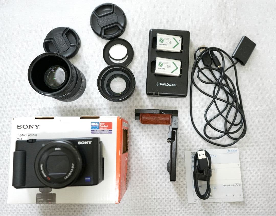 おまけ多数　SONY ZV-1 VLOGCAM