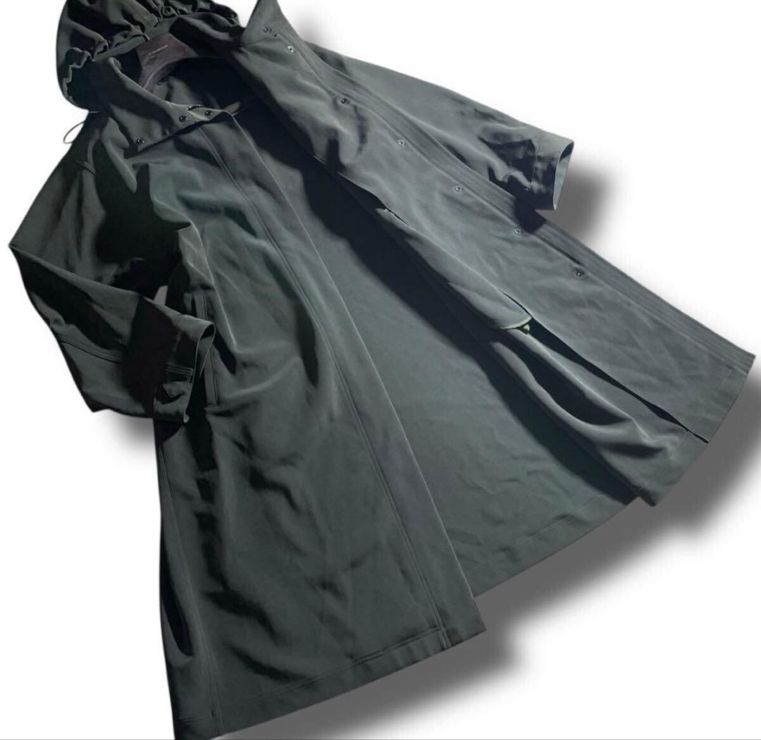 【極美品22SS】セオリー 01-2109606 ミリタリーコート S(XL相当