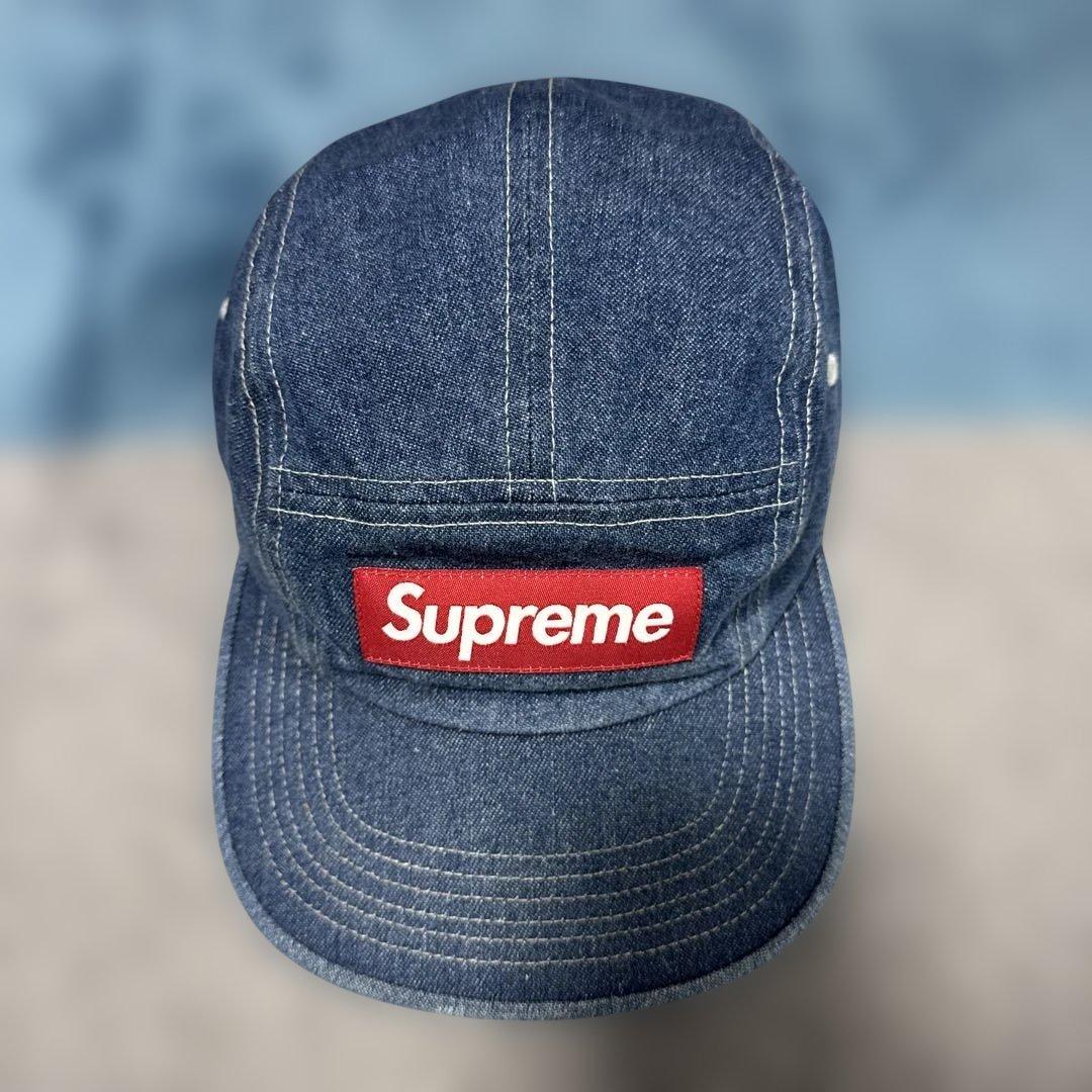 シュプリーム　キャップ　デニム　新品　未使用