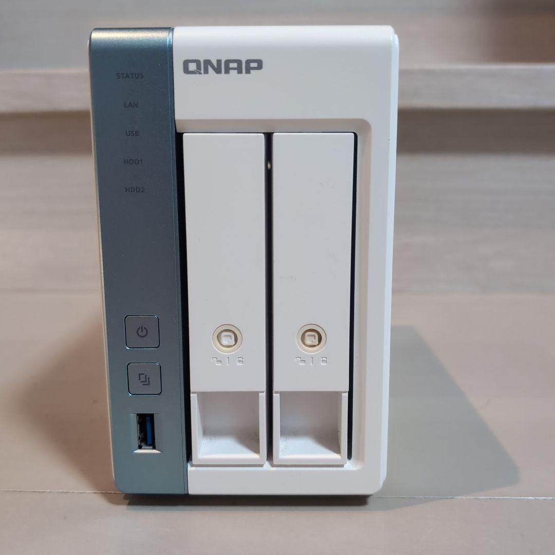 QNAP NAS 2ベイ USB 3.0