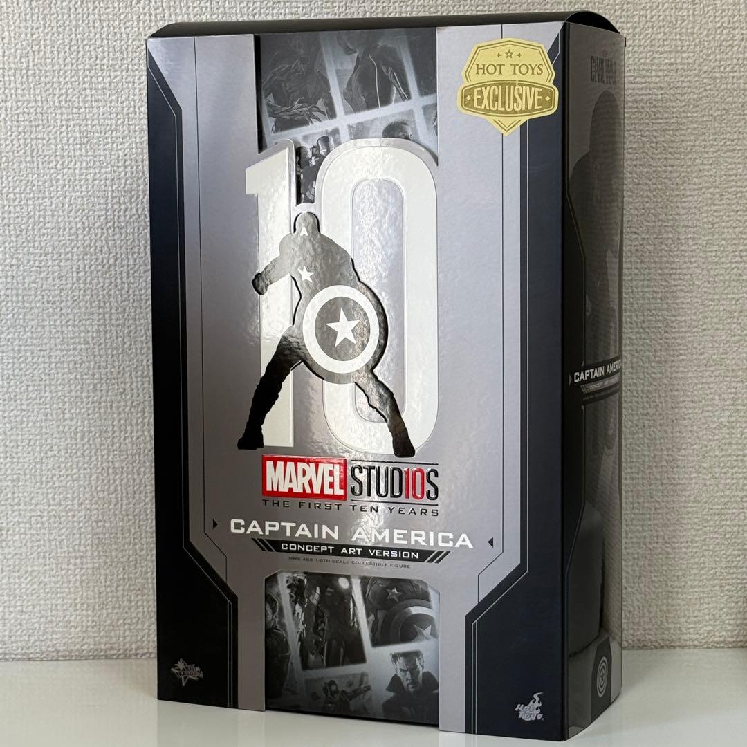 ホットトイズ キャプテンアメリカ コンセプトアート版 限定品 アベンジャーズ
