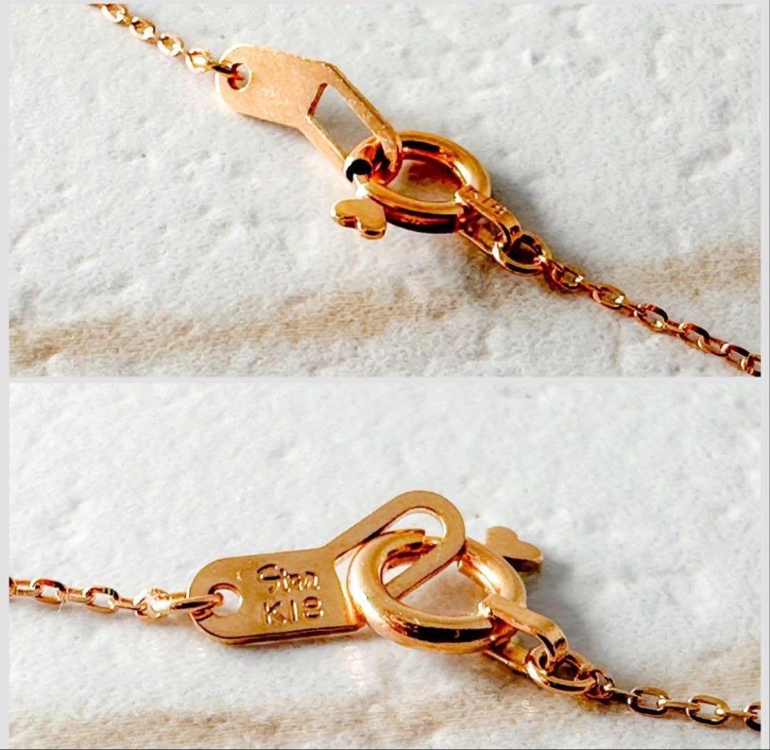 K18 ゴールドトーン ネックレス