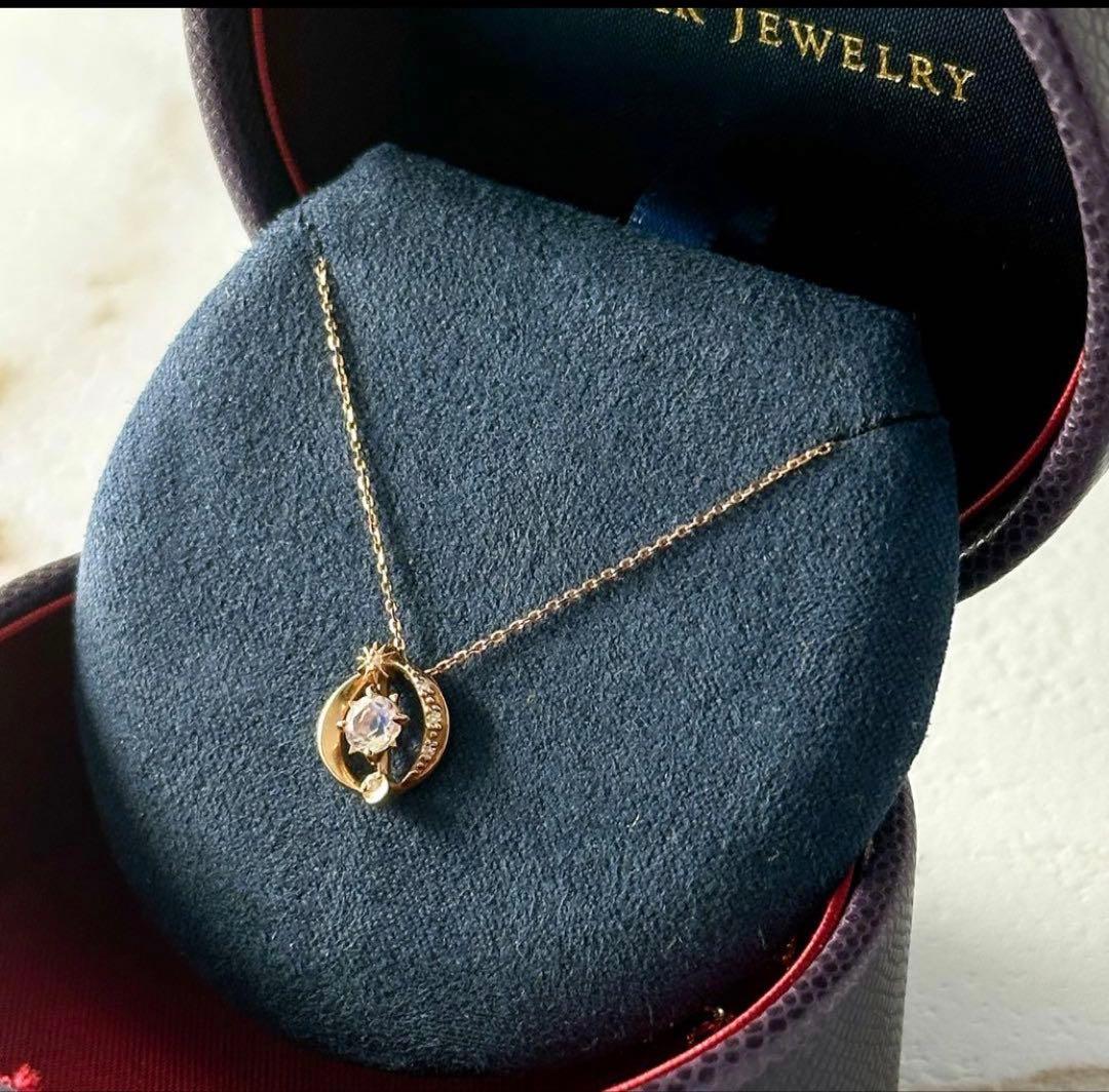 K18 ゴールドトーン ネックレス