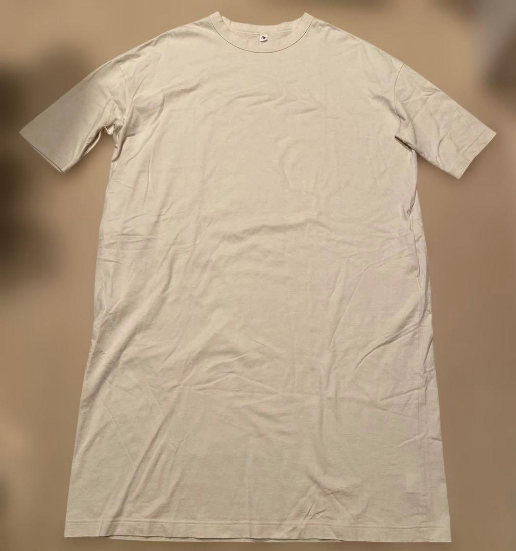 ジャーナルスタンダードラックス　クラシックテンジククルーネックワンピース