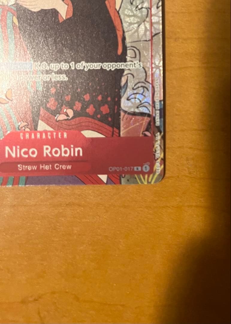 ニコ・ロビン R #OP01-017【英語版】(1st アニバーサリー セット)