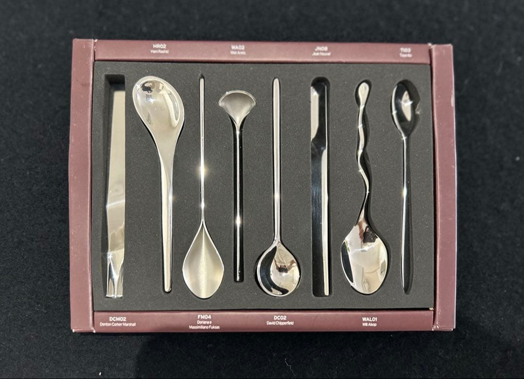 Alessi コーヒースプーンセット 8本