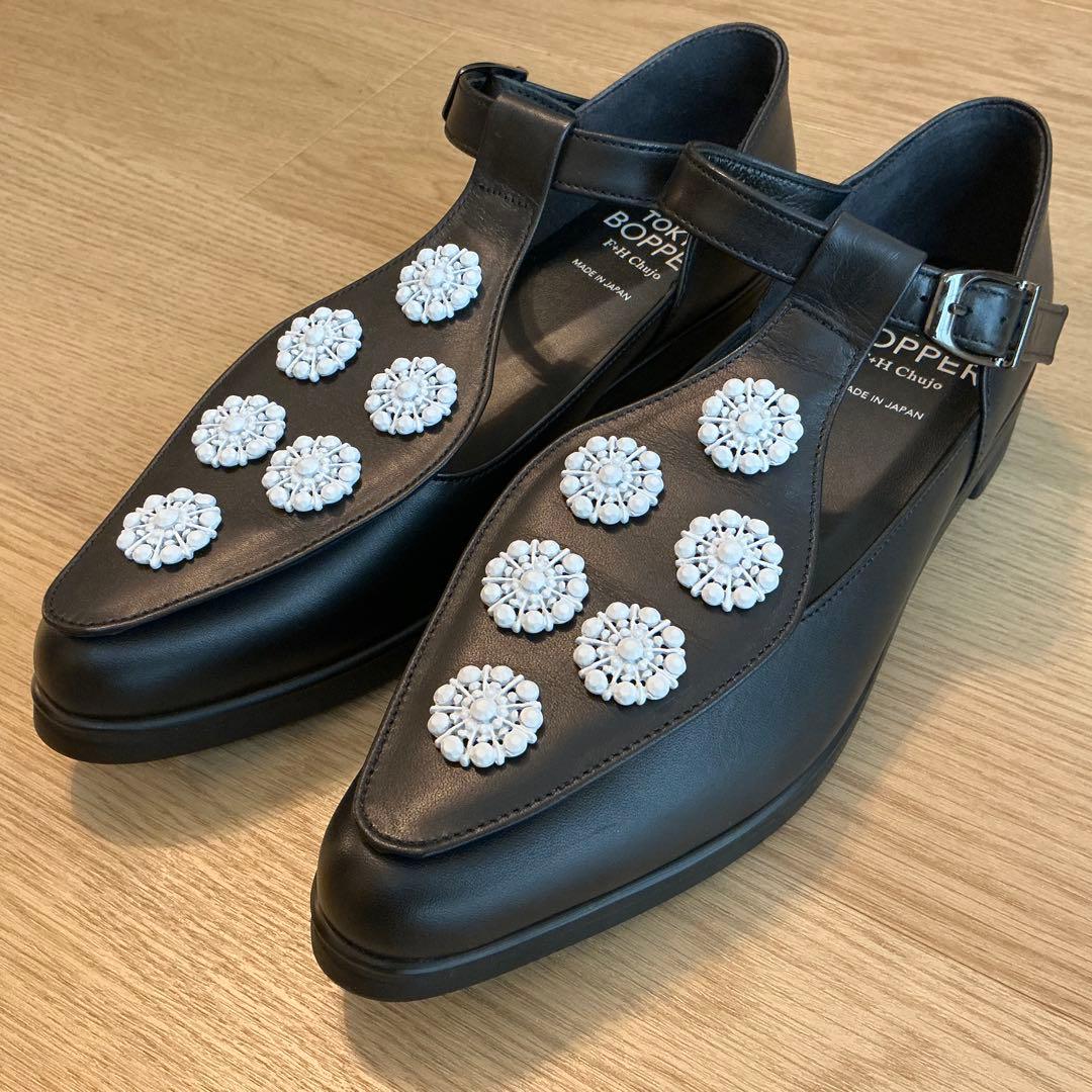 【美品】TOKYO BOPPER No.954 ローヒール シューズ 23.5