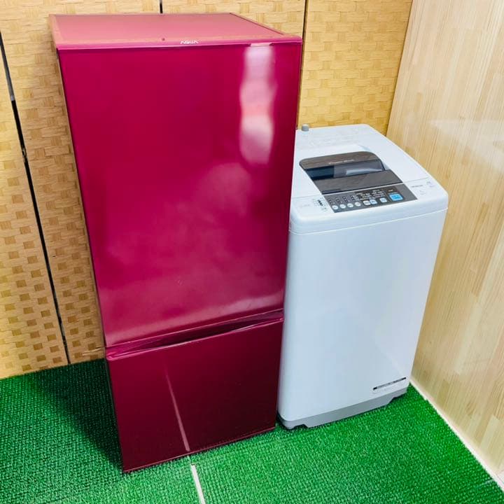 AQUA ✖️日立　家電セット　冷蔵庫　洗濯機　お洒落