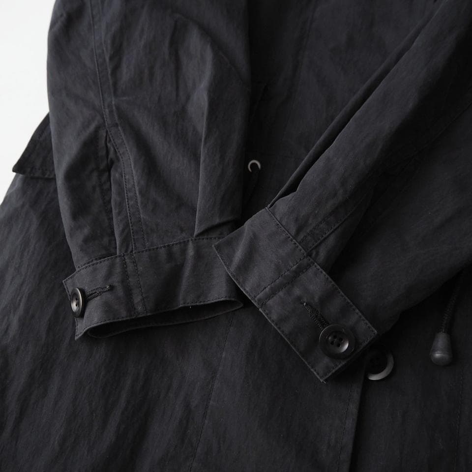 MHL マーガレットハウエル 中綿ライナー付 モッズコート ミリタリー 1 黒