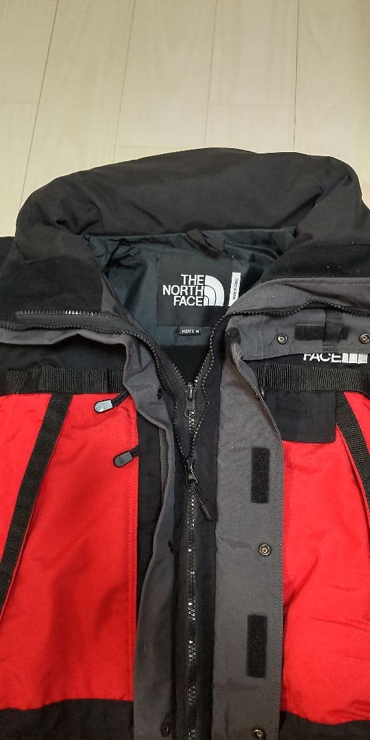 THE NORTH FACE スキーウェア 上M/下L 黒/赤