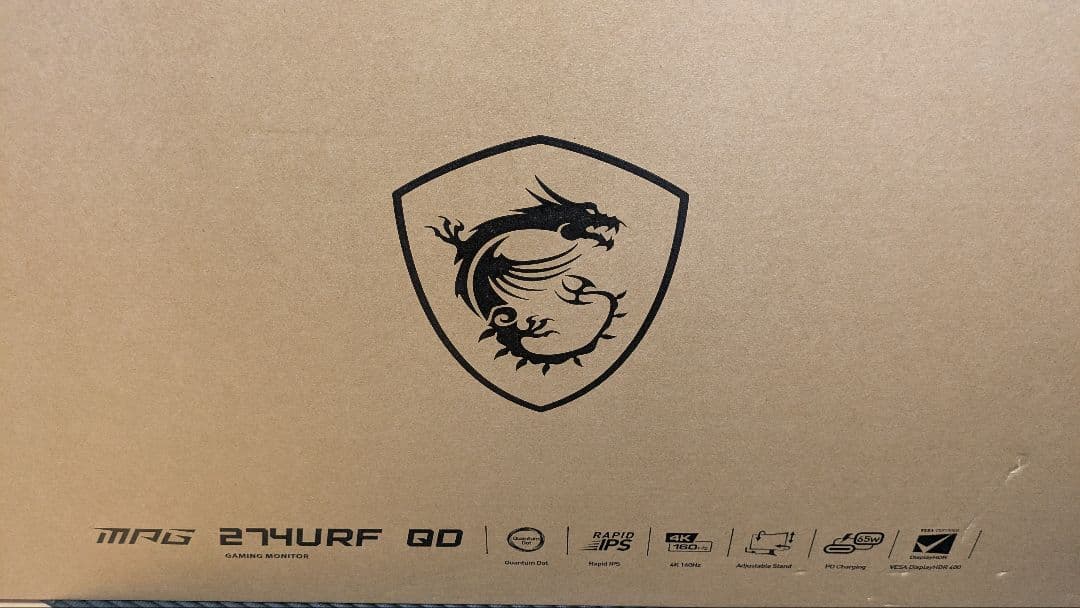 【MSI】MPG 274URF QD【4K】