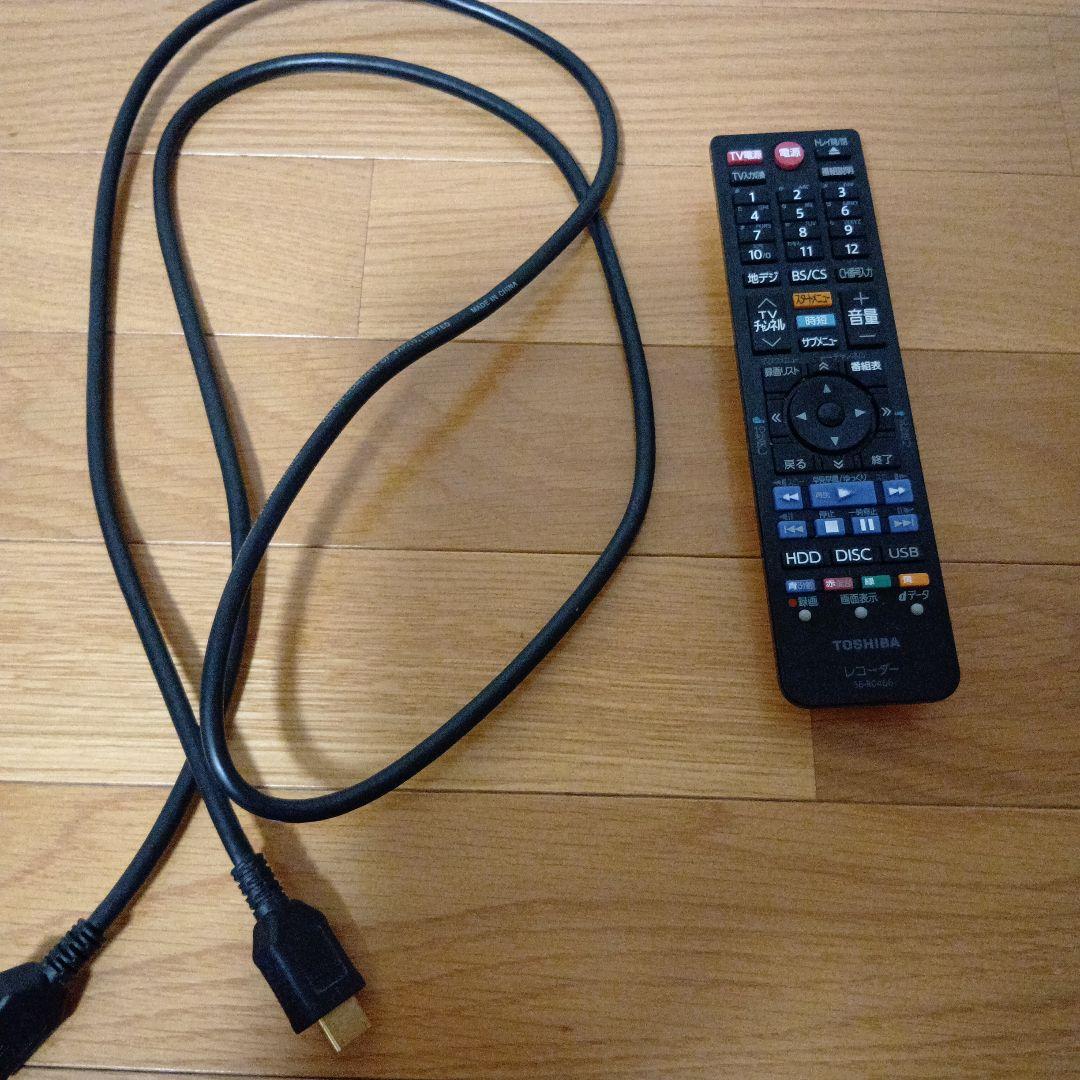 TOSHIBA ブルーレイレコーダー　 容量２テラ